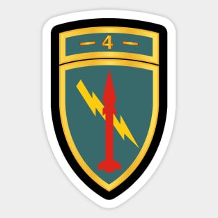 4th Missile Command - SSI wo Txt X 300 Sticker